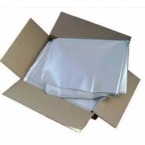 30Ltr HEAVY DUTY (XB028) CLEAR SQUARE BIN LINERS x 500
