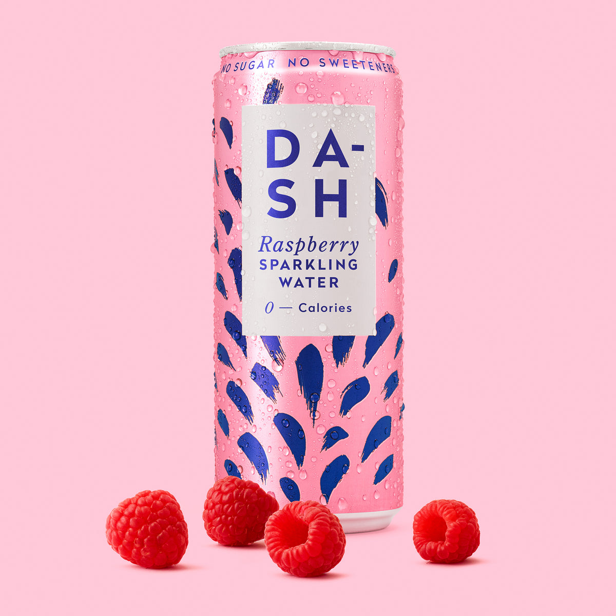 DASH SPARKLING RASPBERRY CANS (330ml) x 12