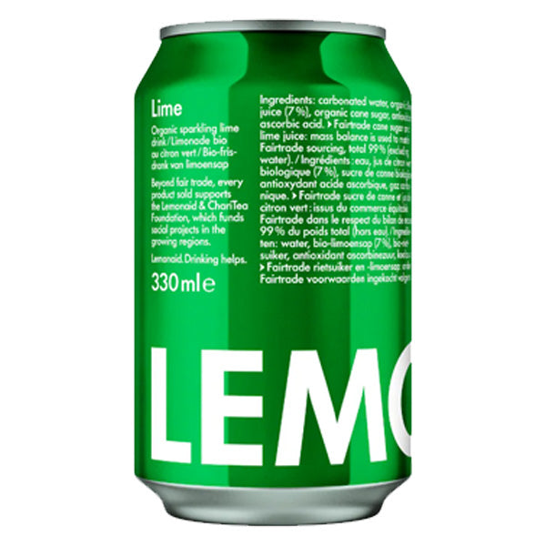 LEMONAID LIME CAN (330ml) X 12
