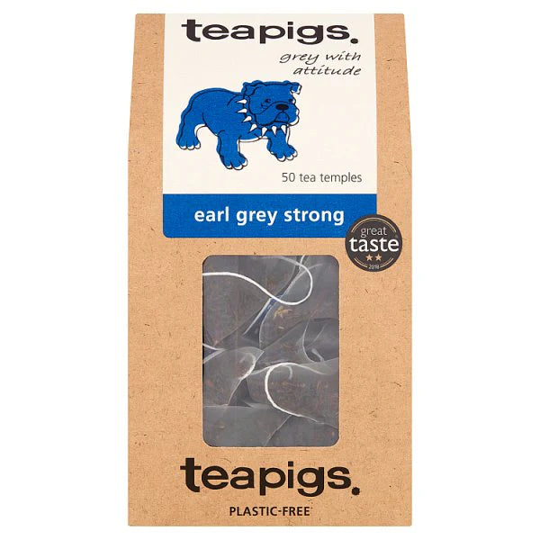 TEAPIGS EARL GREY STRONG (50 TEA TEMPLES)
