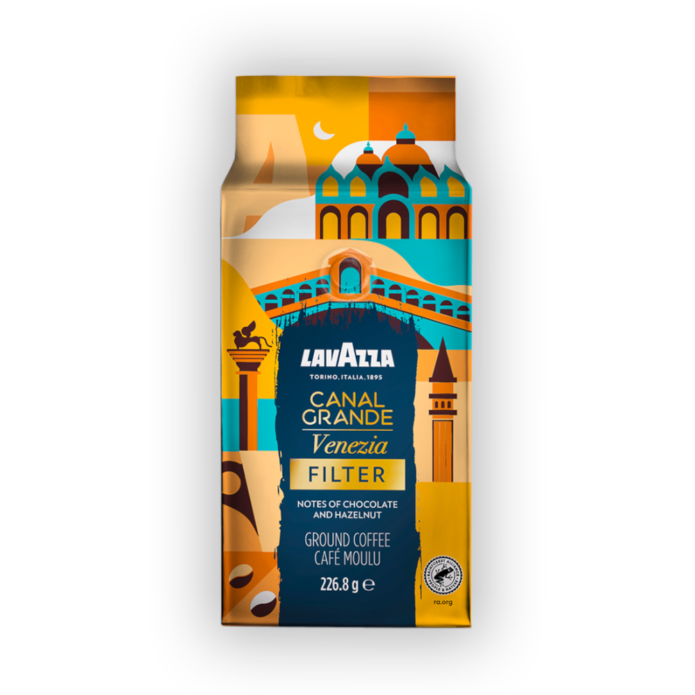 LAVAZZA CANAL GRANDE FILTER COFFEE (226.8gr) x 20