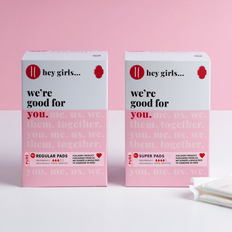 HEY GIRLS REGULAR PADS (Pack Of 10)