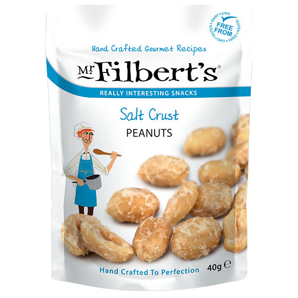MR FILBERTS - SALT CRUST PEANUTS (40g) x 20
