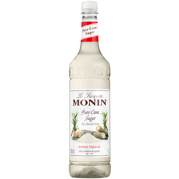 MONIN - PLASTIC - PURE CANE SUGAR SYRUP 1L