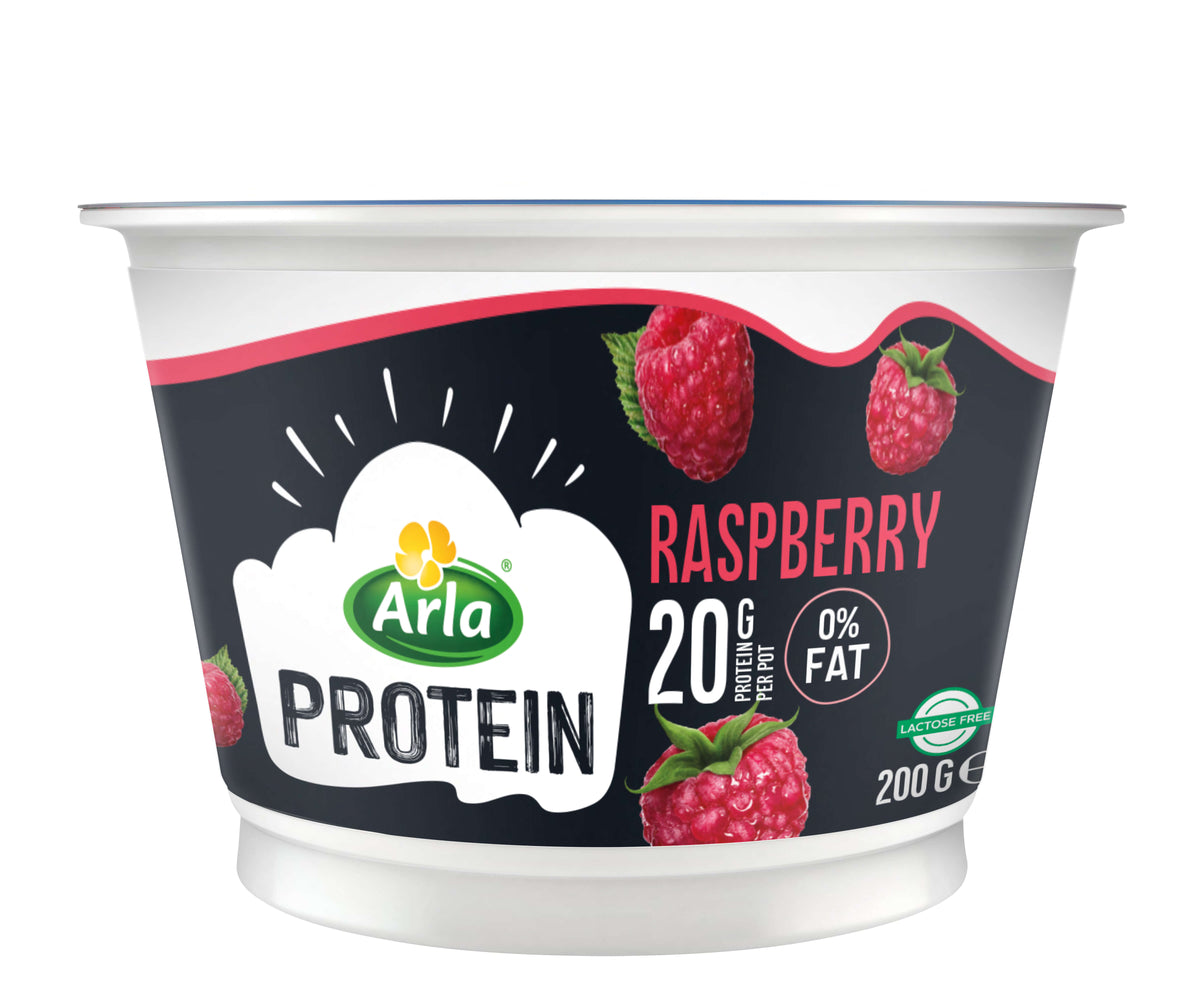 ARLA PROTEIN LOW FAT RASPBERRY YOGHURT (200g)
