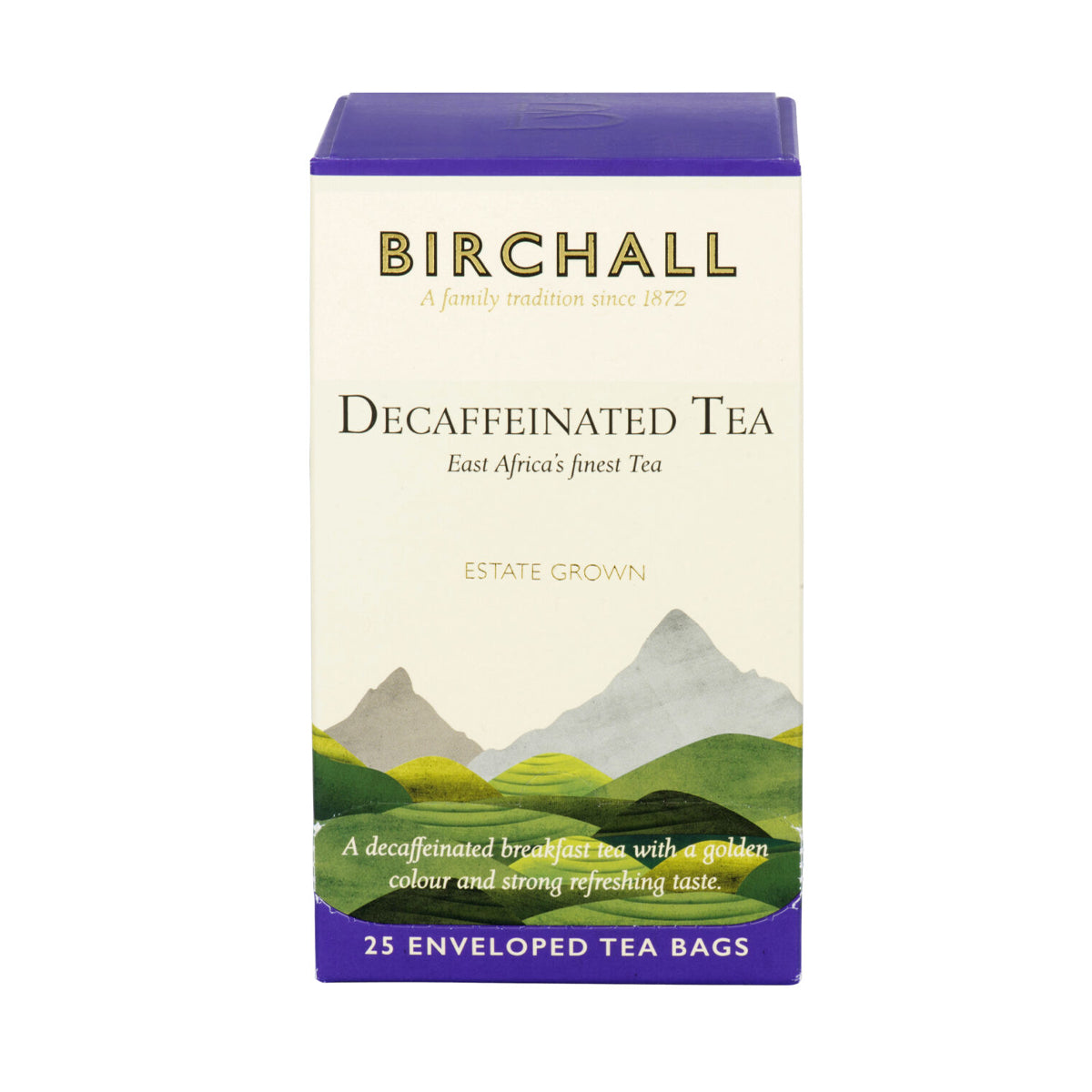 BIRCHALL DECAFFEINATED TEA BAGS (25 bags)
