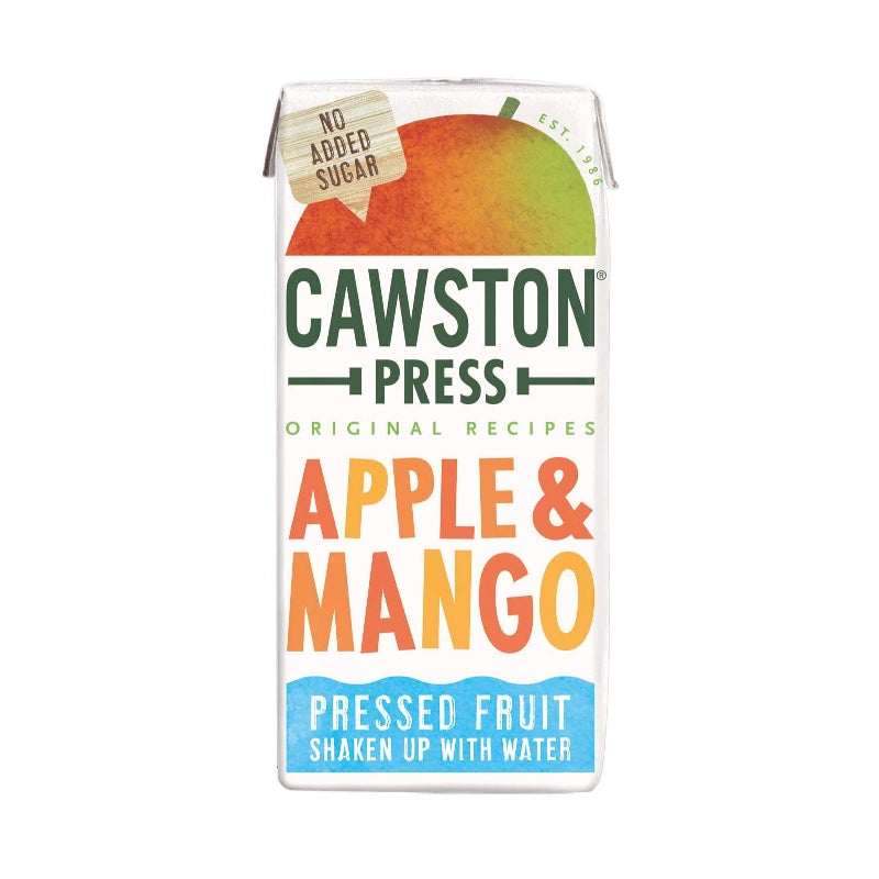 CAWSTON PRESS KIDS BLEND APPLE & MANGO CARTONS (200ml) x 18