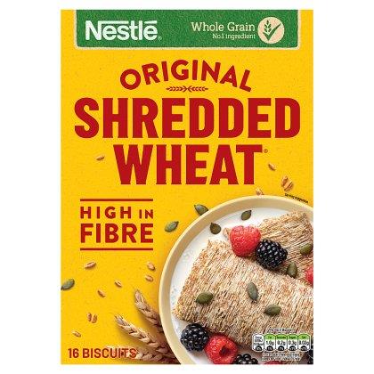 NESTLE SHREDDED WHEAT ORIGINAL 5 BOXES X 16 BISCUITS