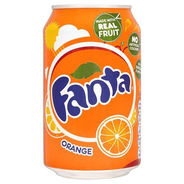 FANTA ORANGE CANS (330ml) x 24