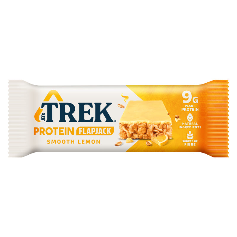TREK PROTEIN SMOOTH LEMON FLAPJACK (50g) x 16