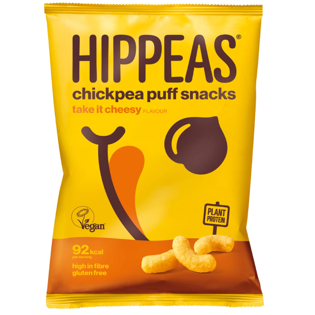 HIPPEAS TAKE IT CHEESY CHICKPEA PUFFS (22g) x 24