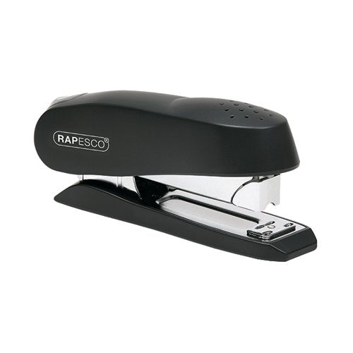 RAPESCO LUNA HALF STRIP STAPLER HEAVY DUTY BLACK 0238