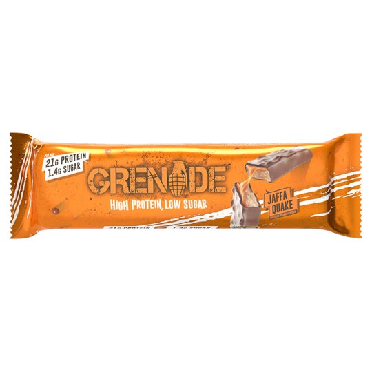GRENADE CARB KILLA JAFFA QUAKE BARS (60g) x 12