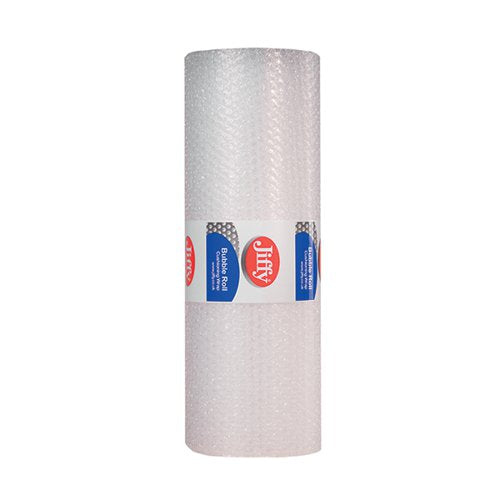 JIFFY BUBBLE FILM ROLL 750MMX75M SMALL CELL CLEAR BROE53955