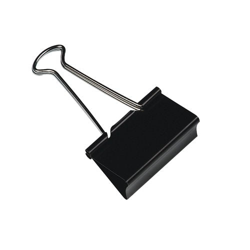 Q-CONNECT FOLDBACK CLIP 24MM BLACK (10 PACK) KF01283