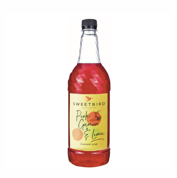 SWEETBIRD PINK GUAVA & LIME SYRUP (1 LITRE)