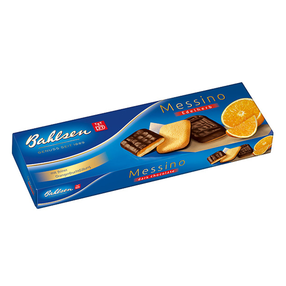 BAHLSEN MESSINO TANGY JAFFA CAKES (125g) x 12