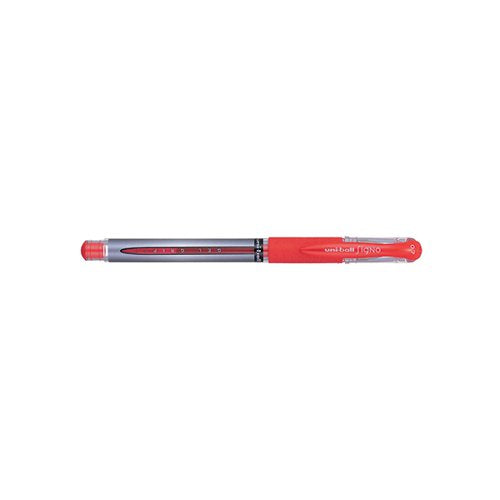 UNI-BALL SIGNO GEL GRIP ROLLERBALL PEN RED (PACK OF 12) 9003952