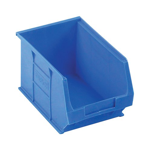 BARTON TC3 SMALL PARTS CONTAINER SEMI-OPEN FRONT 4.6L BLUE 150X240X125MM (PACK OF 10) 010031