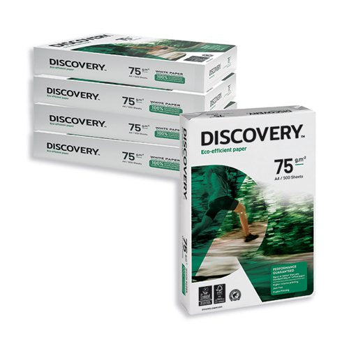DISCOVERY A4 WHITE PAPER 75GSM (2500 PACK) 59908