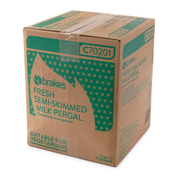 PERGAL SEMI SKIMMED MILK (3 GALLONS)