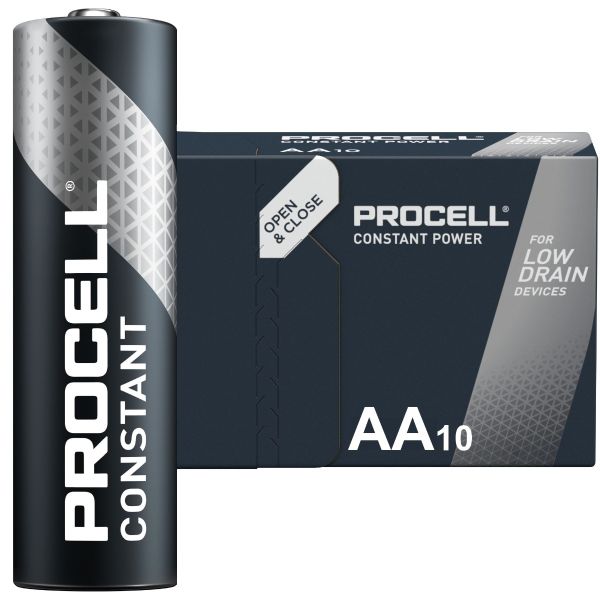 PROCELL AA BATTERIES x 10