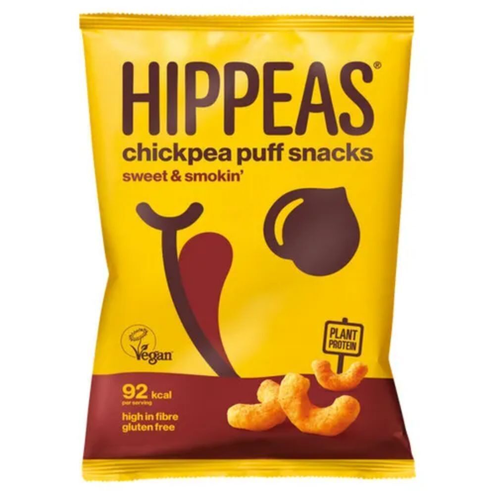 HIPPEAS SWEET & SMOKIN CHICKPEA PUFFS (22g) x 24
