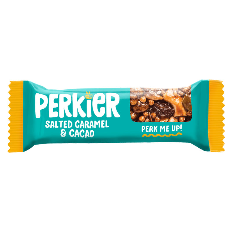 PERKIER SALTED CARAMEL & CACAO BARS (35g) x 18