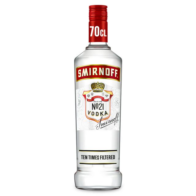 SMIRNOFF RED LABEL VODKA (70cl)