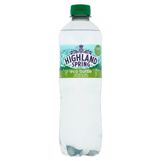 HIGHLAND SPRING WATER SPARKLING - PLASTIC BOTTLES (500ml) x 24