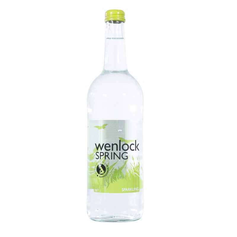 WENLOCK SPRING SPARKLING WATER GLASSES (330ml) x 24