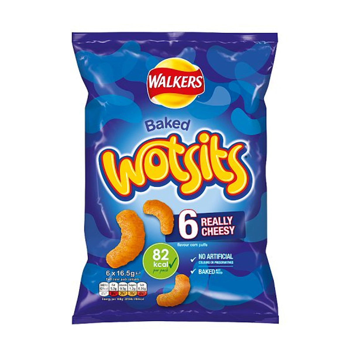 WALKERS WOTSITS REALLY CHEESY (16.5g) x 32