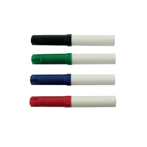ASSORTED FLIPCHART MARKERS (PACK OF 4) WX01551