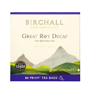 Birchall Tea Great Rift Decaf Prism Tea Bags x 80