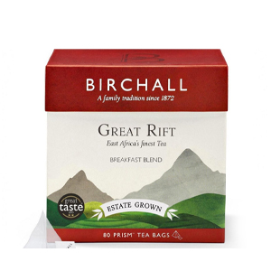 Birchall Tea Great Rift Breakfast Blend Prism Tea Bags (RFA) x 80