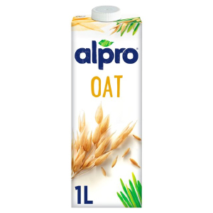  Alpro Ambient Organic Oat Milk (1 litre) x 8
