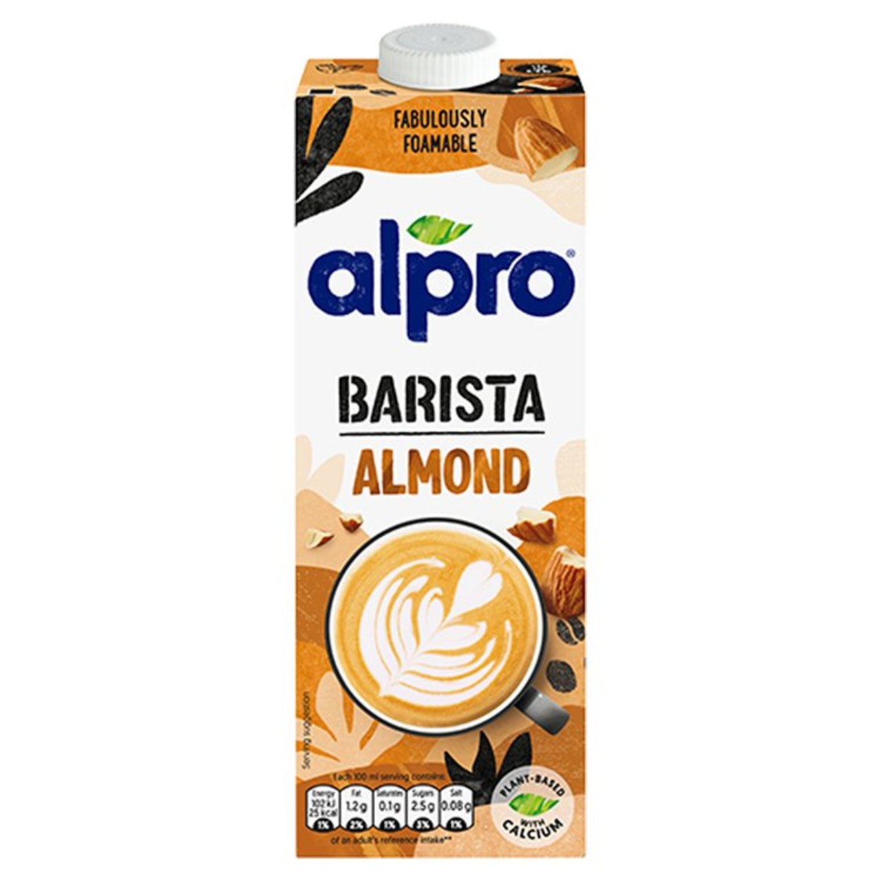 Alpro Ambient BARISTA Almond Milk (1 Litre) x 12