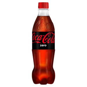 Coca-Cola Zero 500ml Plastic Bottles x 12