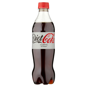 Diet Coke 500ml Plastic Bottles x 24