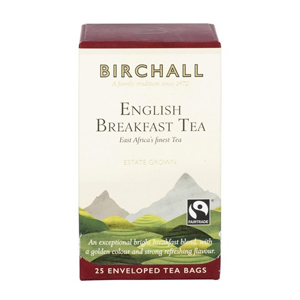 Birchall Tea Enveloped English Breakfast Tea Bags x 25