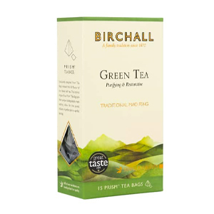 Birchall Tea Prism Green Tea Bags x 15
