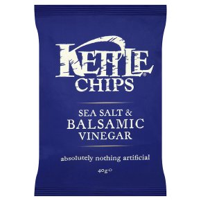 Kettle Chips Sea Salt & Balsamic Vinegar (40g) x 1