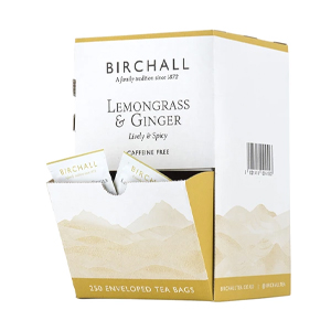 Birchall Tea Lemongrass & Ginger Enveloped Prism Tea Bags x 200