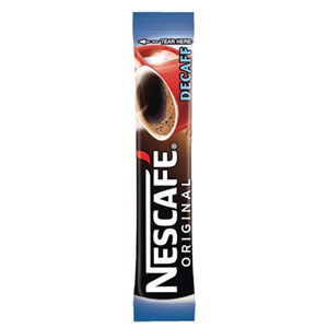 Nescafe Original Decaffeinated Instant Coffee Sticks x 200