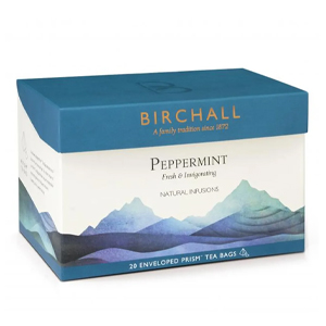 Birchall Tea Peppermint Enveloped Prism Tea Bags x 20