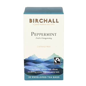 Birchall Tea Peppermint Enveloped Tea Bags x 25