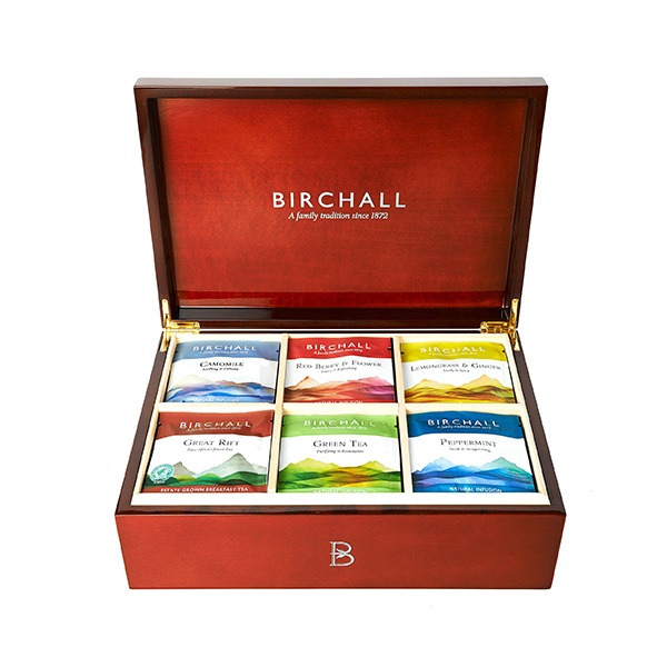 Birchall Tea 6 Compartment Display Box