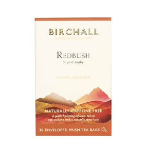 Birchall Tea Redbush Enveloped Prism Tea Bags x 20