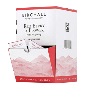 Birchall Tea Red Berry & Flower Enveloped Tea Bags x 250
