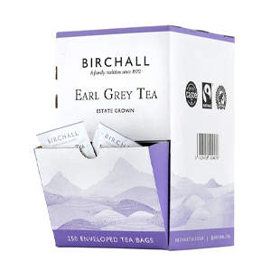 Birchall Tea Virunga Earl Grey Enveloped Prism Tea Bags x 200